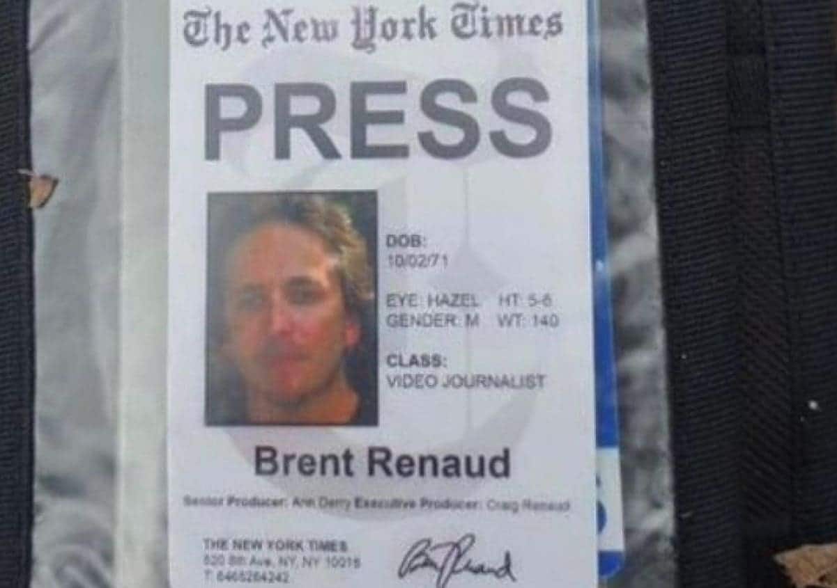 Giornalista americano ucciso in Ucraina: si tratta di Brent Renaud del New York Times