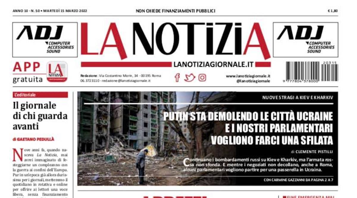 Il giornale di chi guarda avanti