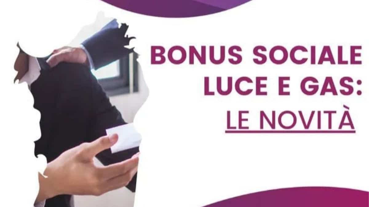 Bonus sociale luce e gas 2022: requisiti, importo, Isee massimo e come fare domanda