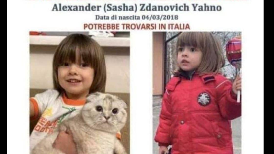 Sasha, chi è il bambino scomparso