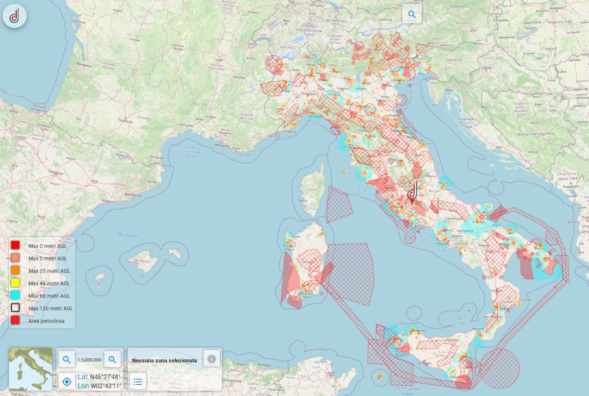 Spazio aereo italiano, cos’è? Mappa, classificazione e cosa comporta la violazione