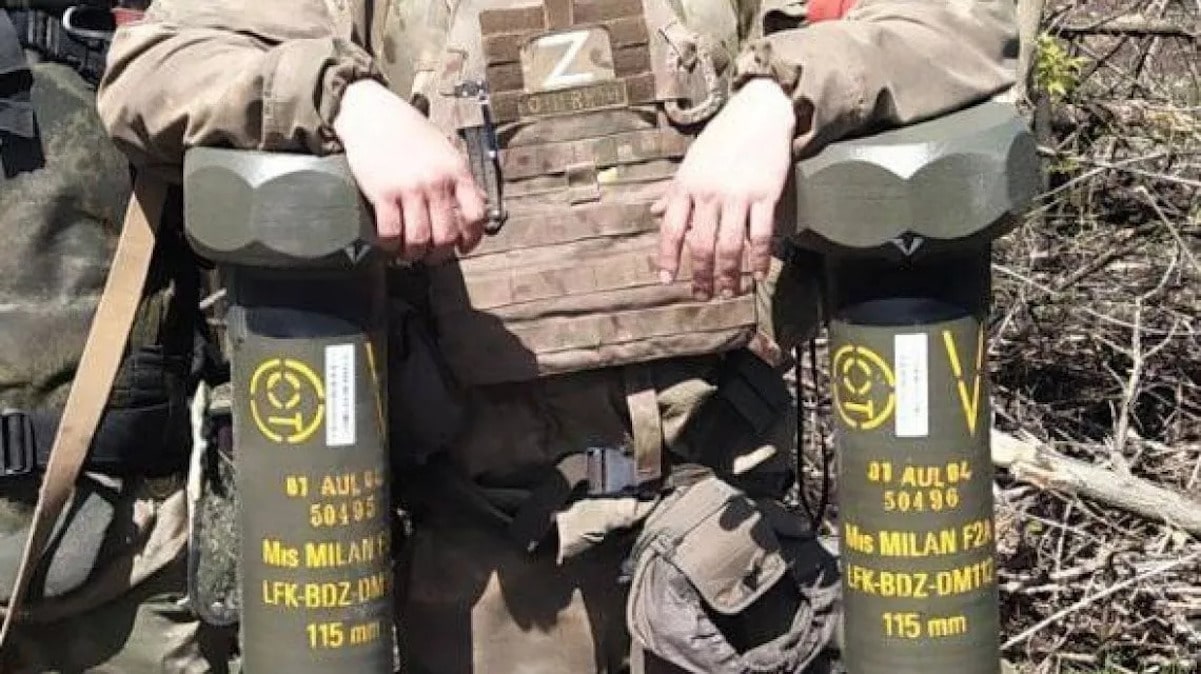 Armi italiane in Ucraina sequestrate dai russi