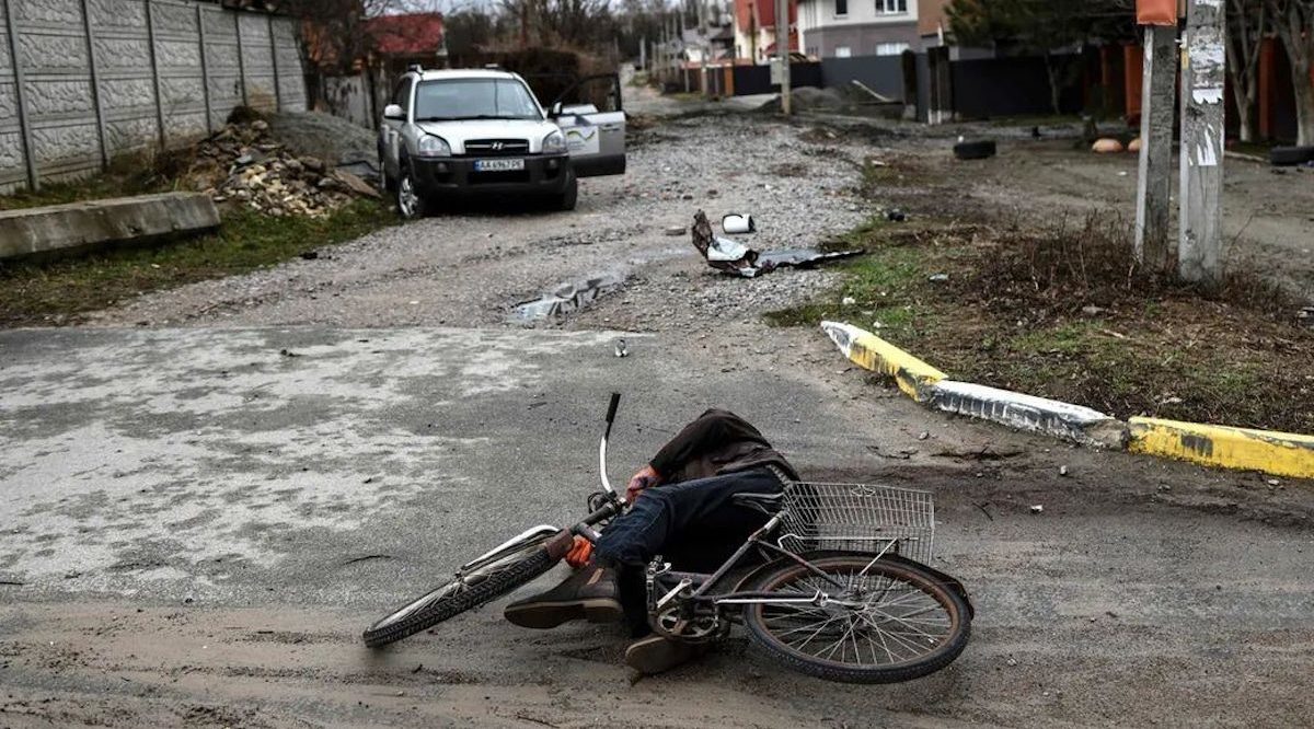 Guerra in Ucraina, orrore a Bucha. Il bilancio delle vittime è drammatico. Dall’inizio dell’invasione secondo l’Onu sono oltre 1.400 i morti