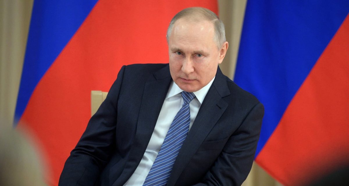 Emergenza Coronavirus in Russia, il presidente Vladimir Putin incontra gli imprenditori