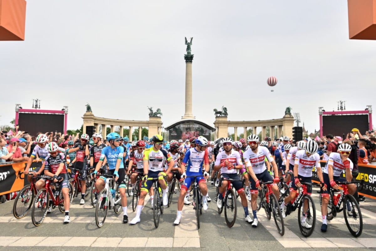 Giro d'Italia 2022 - edizione 105 - Tappa 1 - Da Budapest a Visegrad