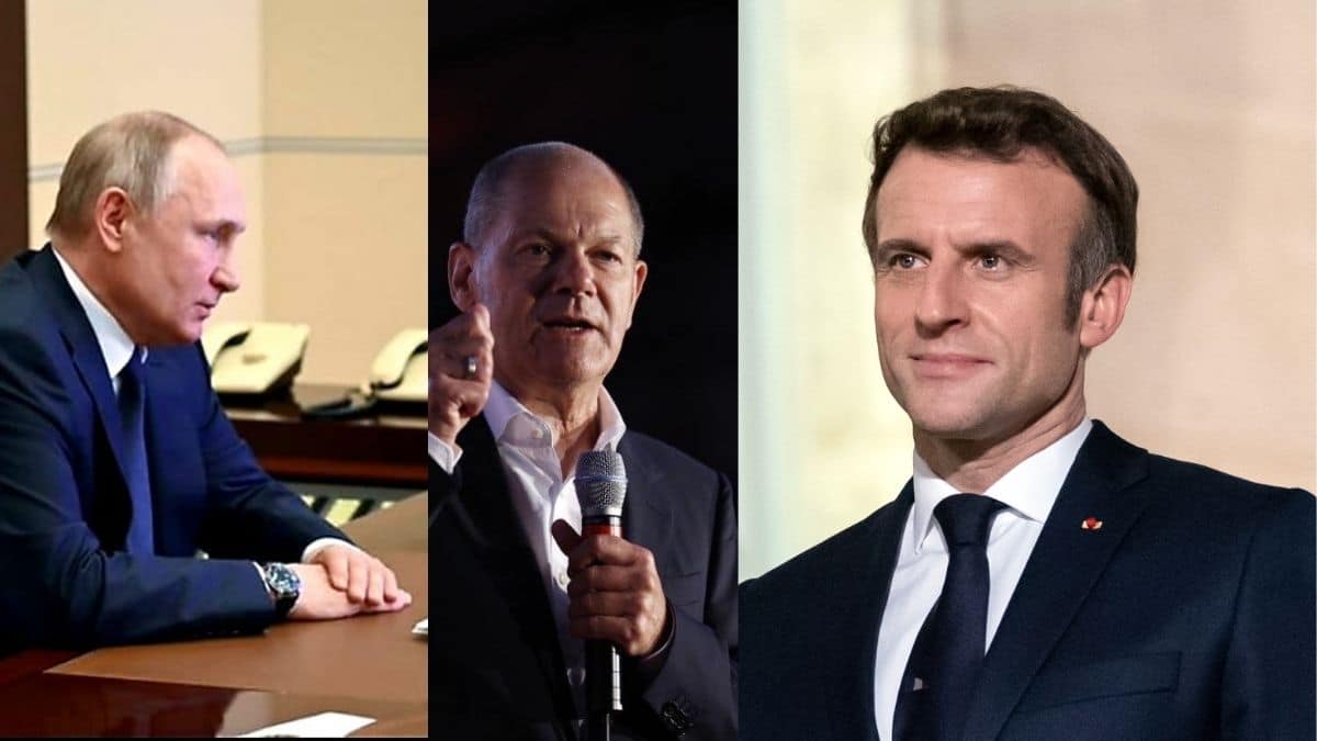 Guerra in Ucraina, Putin avverte Scholz e Macron: “Basta dare armi a Kiev”