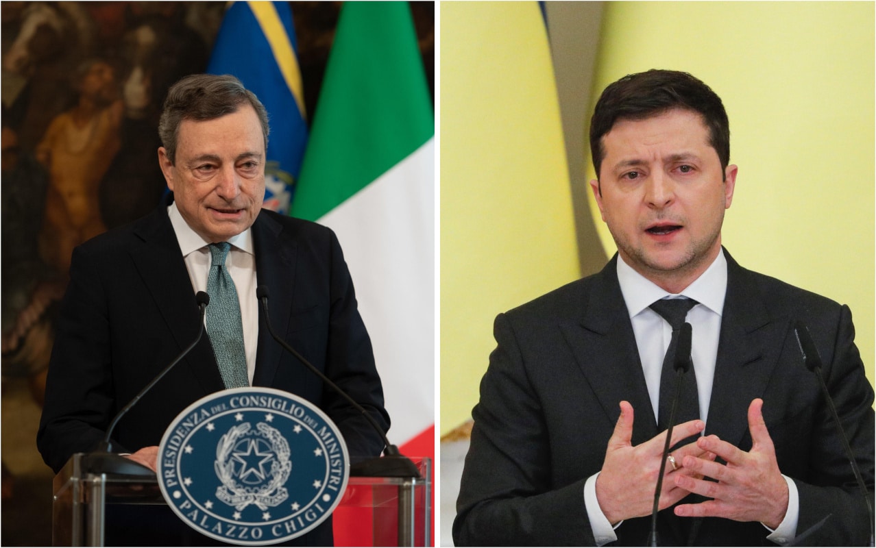 Zelensky telefona a Draghi: “È ancora presto per la resa”. Nel Donbass la situazione continua a peggiorare Zelensky telefona a Draghi: “È ancora presto per la resa”. Nel Donbass la situazione continua a peggiorare