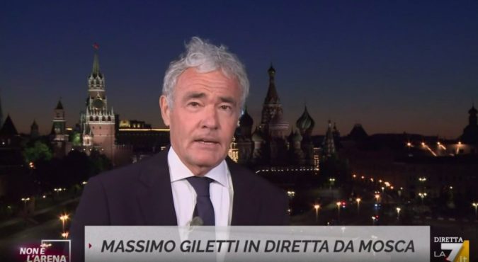 Giletti e la spettacolarizzazione della guerra