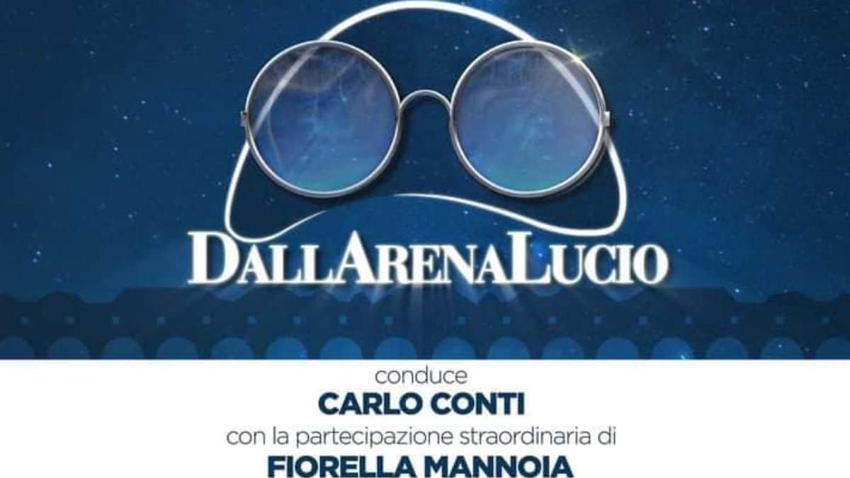 “DallArenaLucio” in tv: scaletta degli artisti e diretta dall’Arena di Verona