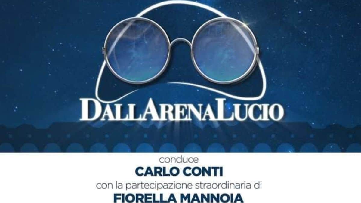 “DallArenaLucio” in tv: scaletta degli artisti e diretta dall’Arena di Verona
