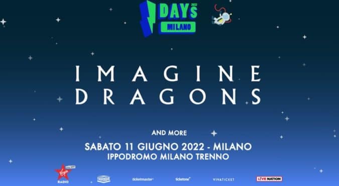 Imagine Dragons a Milano: scaletta delle canzoni, biglietti ed orari del concerto all’Ippodromo di San Siro