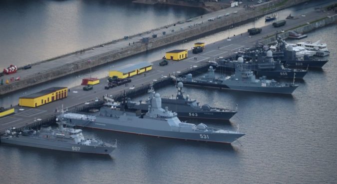 Maxi esercitazione militare russa nel Mar Baltico