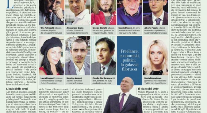Lista dei putiniani d’Italia, Conte e Bersani all’attacco: ora il caso può finire in Parlamento