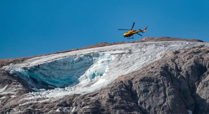 Marmolada, sale a 9 il numero delle vittime. Ancora 3 i dispersi