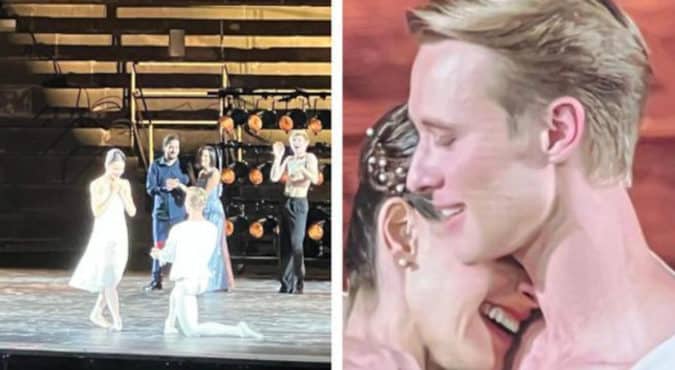 Proposta di matrimonio all’Arena di Verona: chi sono i due ballerini di Roberto Bolle che presto convoleranno a nozze