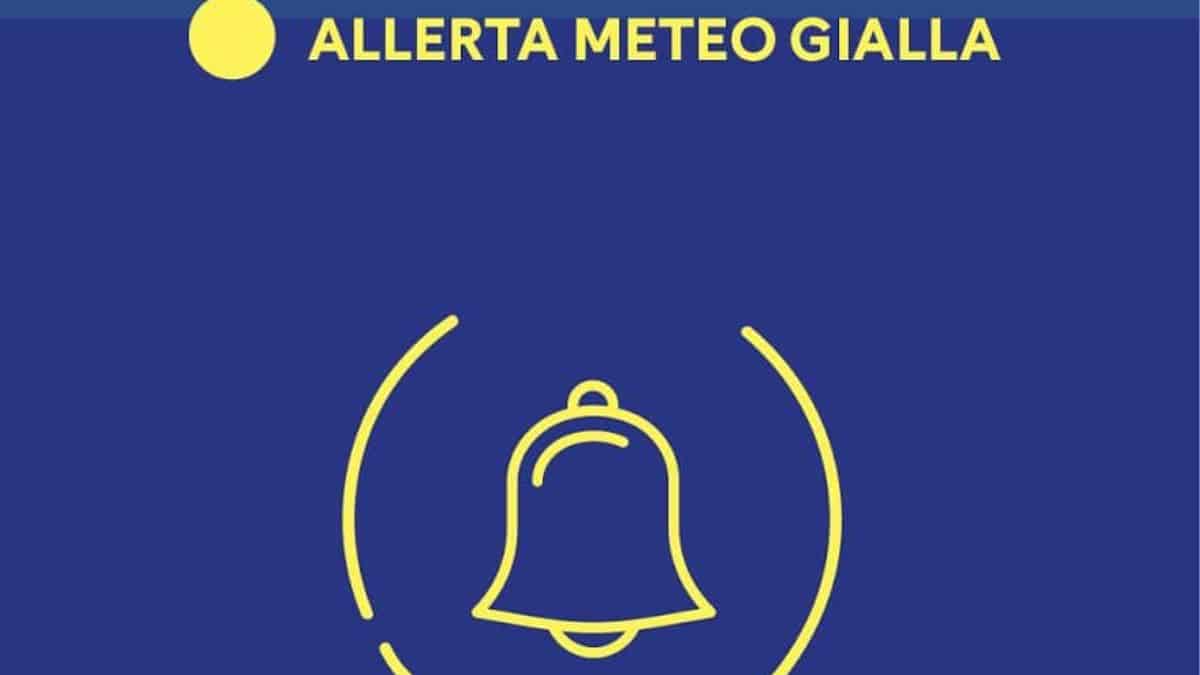 Allerta meteo in Campania