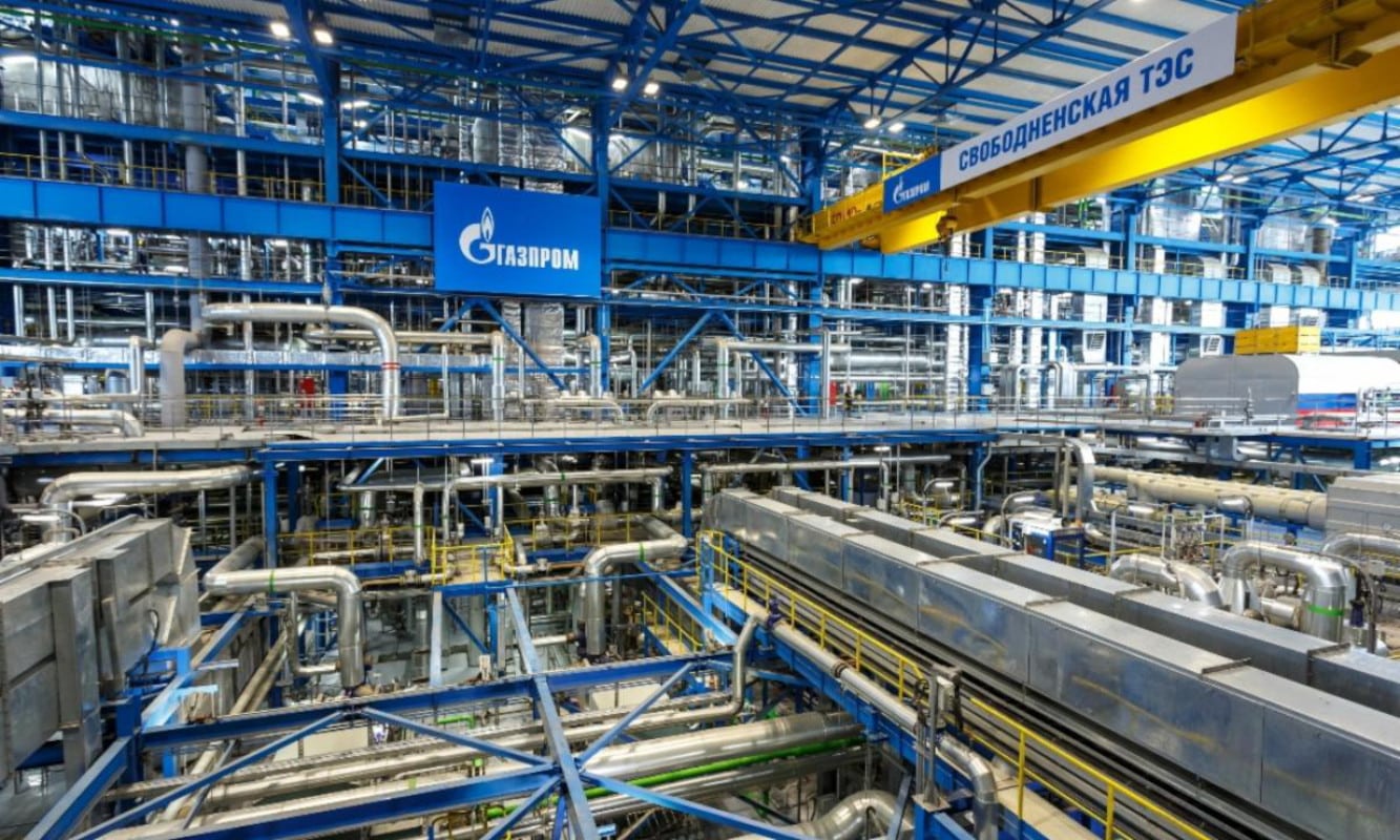 Gazprom berlino turbina