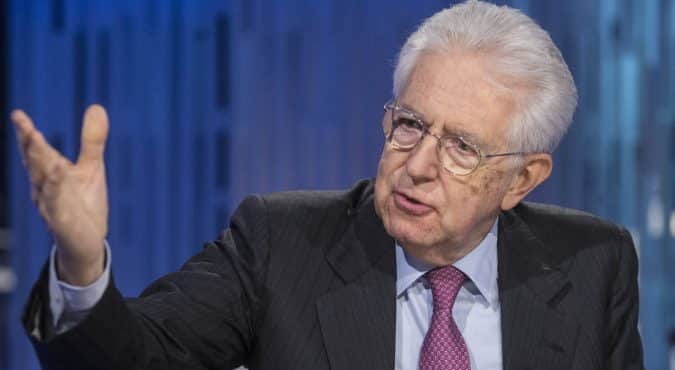 MARIO MONTI OSPITE DI LILLI GRUBER A OTTO E MEZZO