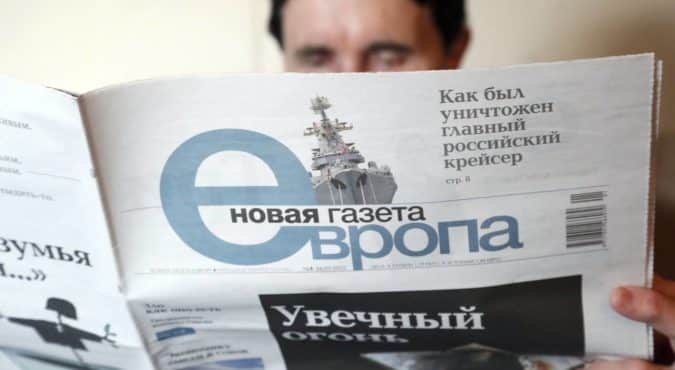 Non c’è pace per Novaya Gazeta. Stop anche l’on-line