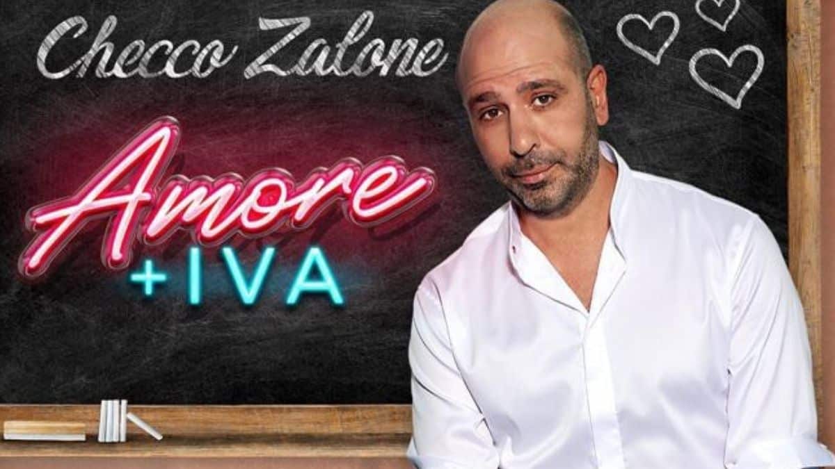 Checco Zalone in tour “Amore +Iva”: date, tappe, biglietti e imitazioni del comico