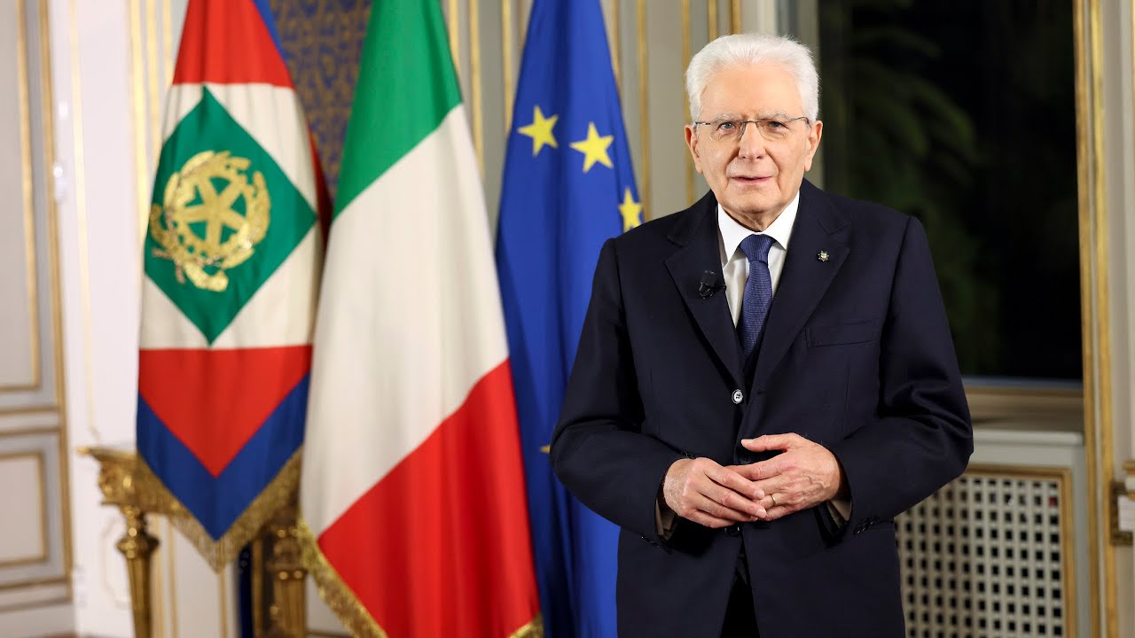 Questa sera il consueto discorso di fine anno di Mattarella