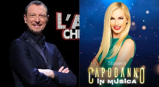 Capodanno in tv su Rai 1 e Canale 5: conduttori, cantanti, ospiti e location dei due eventi