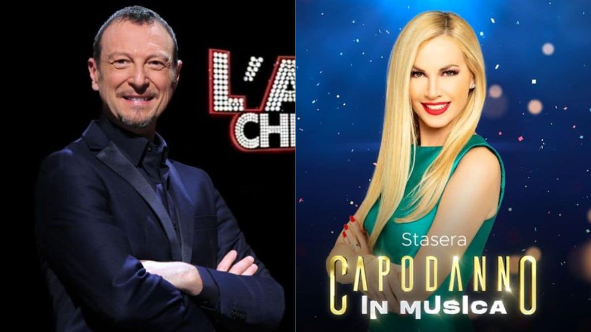 Capodanno in tv su Rai 1 e Canale 5: conduttori, cantanti, ospiti e location dei due eventi