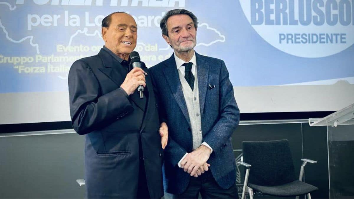 Berlusconi ironizza e rosica sul ruolo istituzionale nel governo che non ha avuto. In Lombardia lancia il candidato Fontana