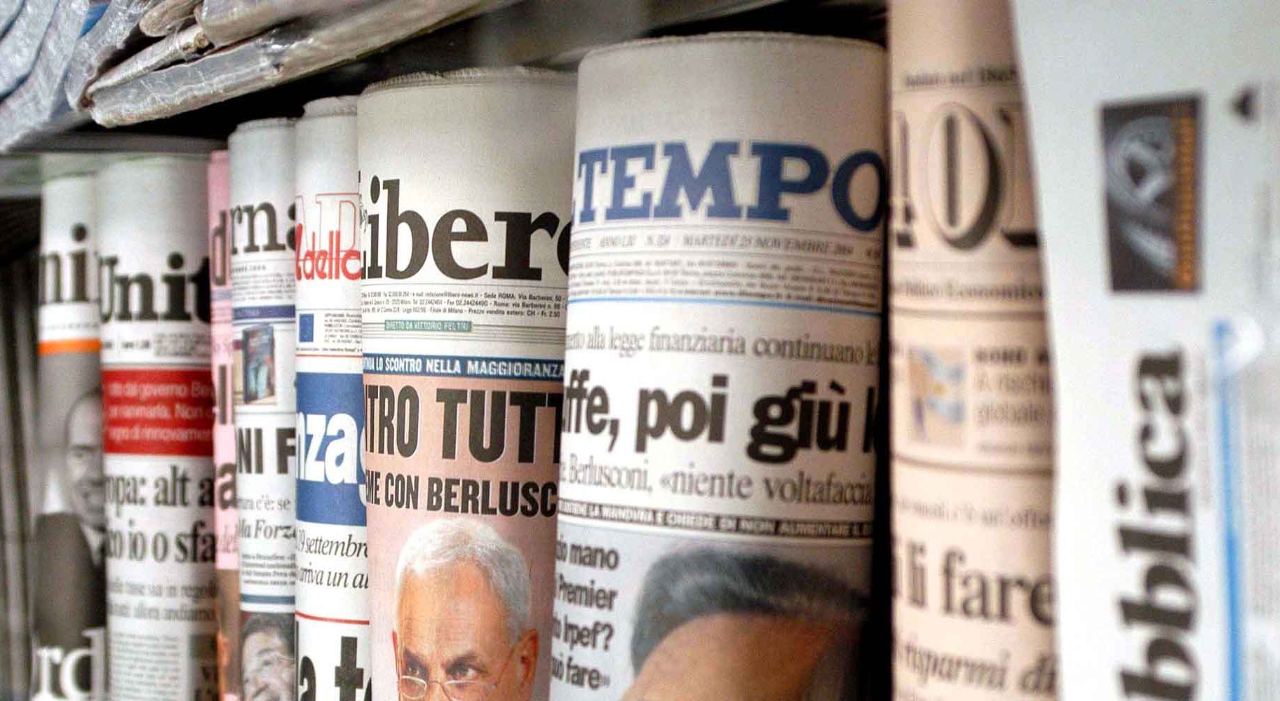 Non ci si fida più di tv e giornali