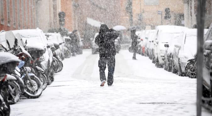 ROMA SOTTO LA NEVE