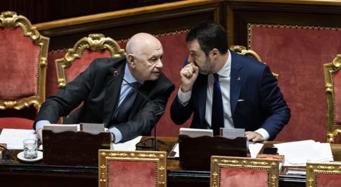 Carlo Nordio e Matteo Salvini