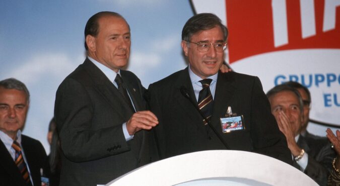 SILVIO BERLUSCONI MARCELLO DELL'UTRI POLITICO FI