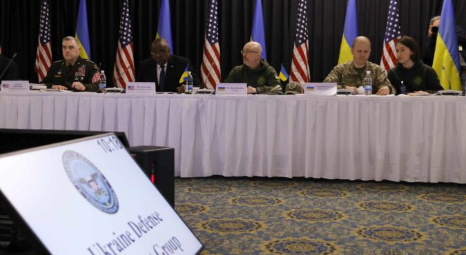 Ukraine Defense Contact Group at US Air Base in Ramstein