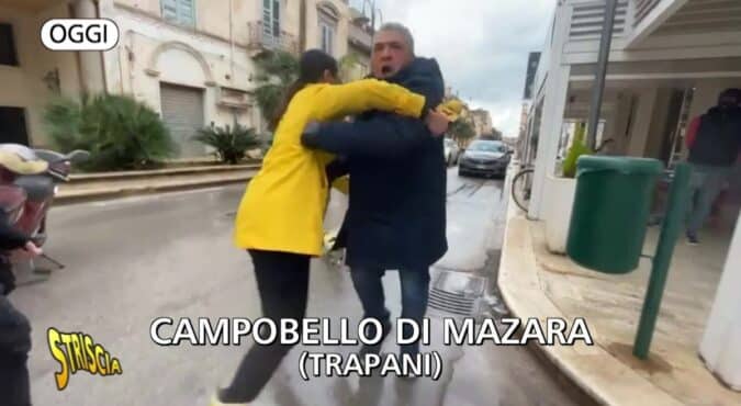 Campobello di Mazara, Stefania Petyx aggredita nel paese di Matteo Messina Denaro durante un servizio di Striscia La Notizia