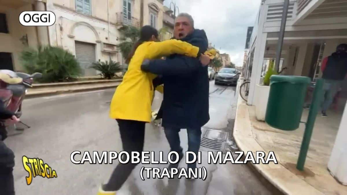 Campobello di Mazara, Stefania Petyx aggredita nel paese di Matteo Messina Denaro durante un servizio di Striscia La Notizia
