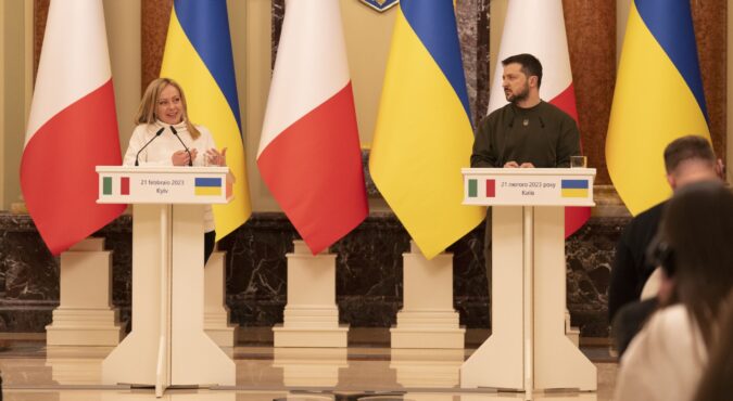 Meloni in Ucraina teleguidata dagli States