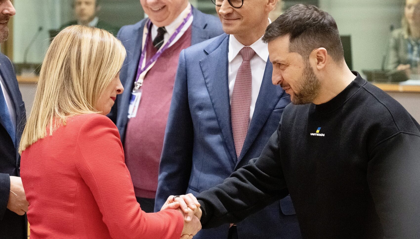 Zelensky torna a casa con i missili Samp-T