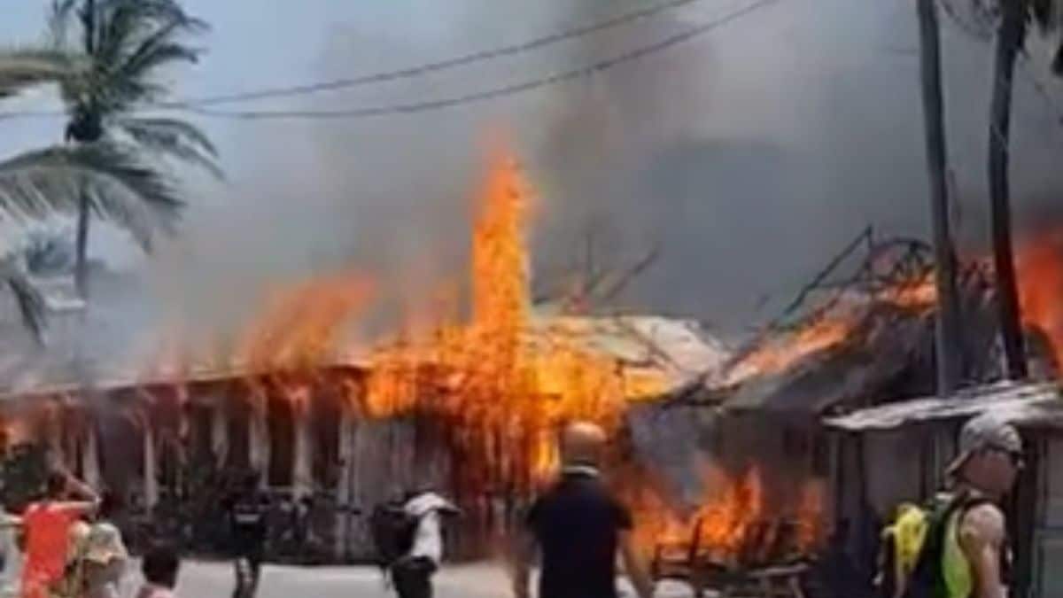 Kenya, incendio in un resort italiano: paura e fuga dalla spiaggia dei turisti