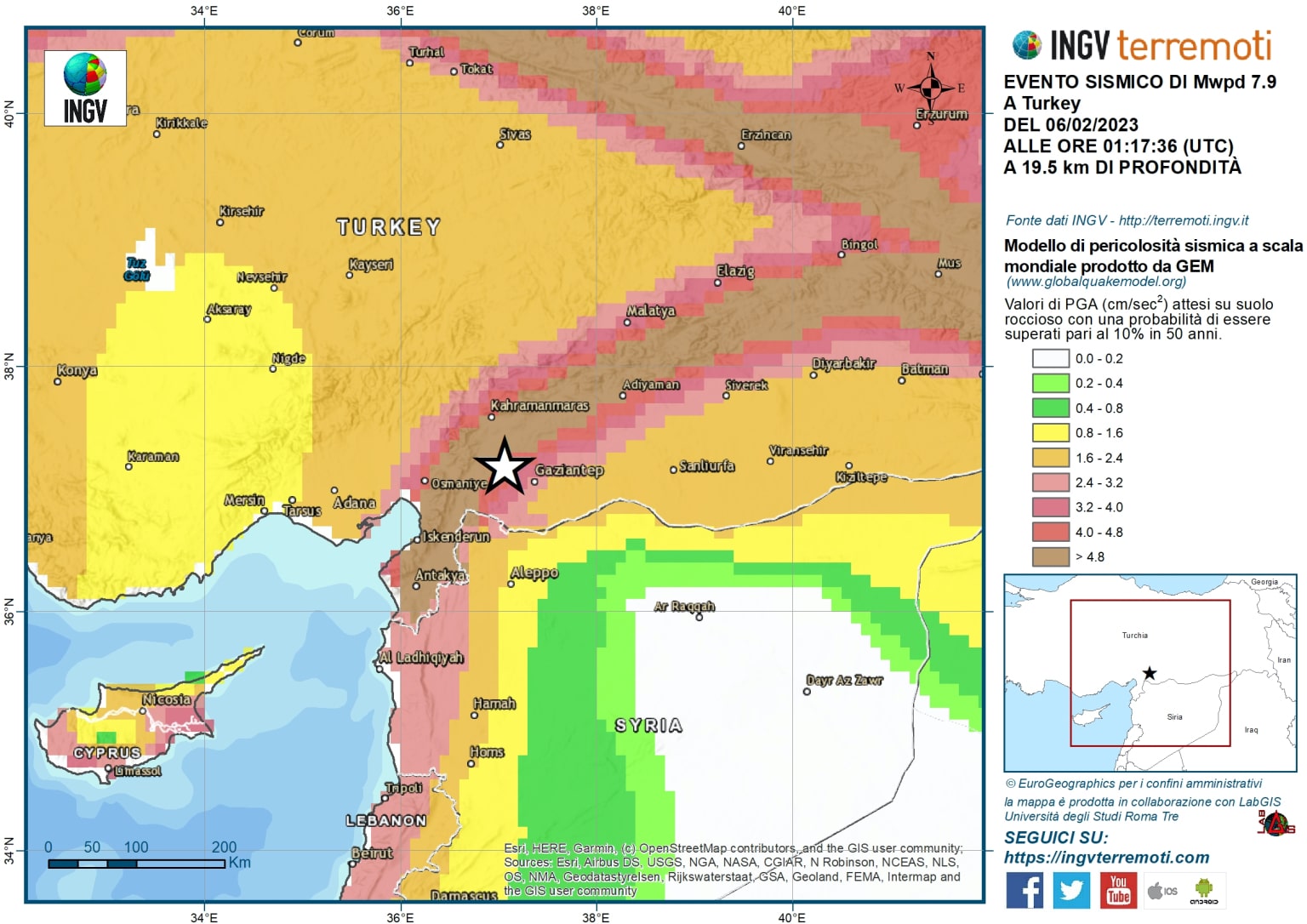 Terremoto in Turchia e Siria, allarme tsunami in Italia