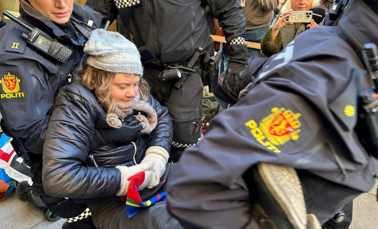 Arrestata Greta Thunberg a Oslo
