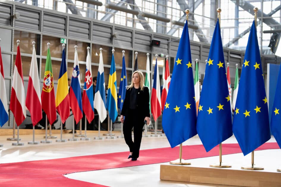 Meloni europa