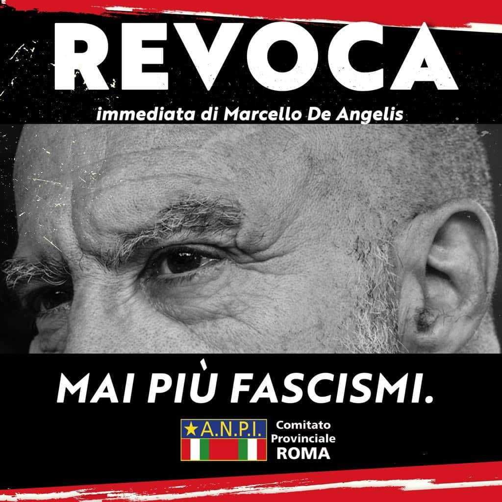 Rocca non sente ragioni e per la comunicazione insiste sull’impresentabile De Angelis. Ma puntare sul nostalgico scatena l’ira dell’Anpi