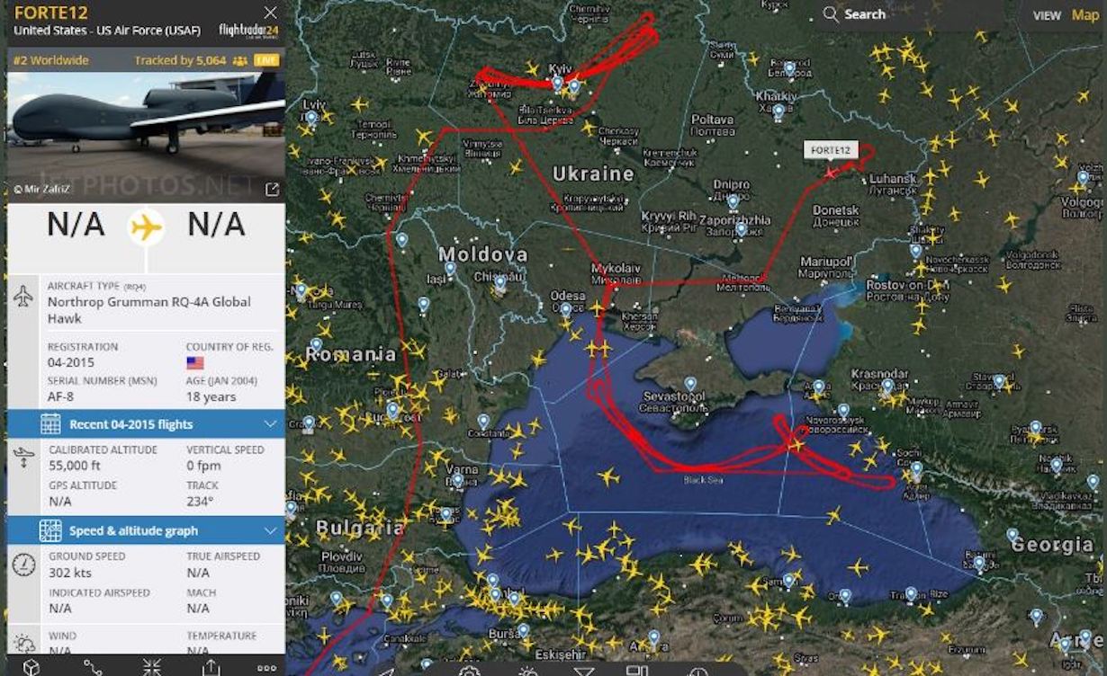 Ucraina, proseguono i blitz dei droni Usa sul Mar Nero