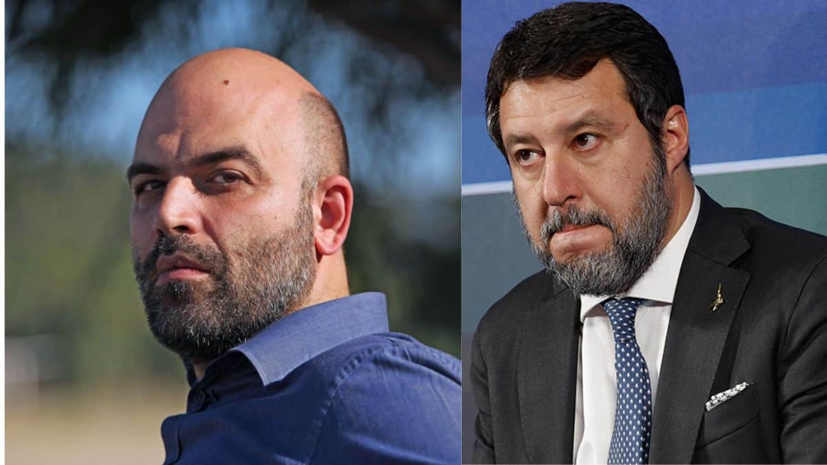 Saviano attacca Salvini: “Ministro della Mala Vita”. Il centrodestra vuole cacciare lo scrittore dalla Rai