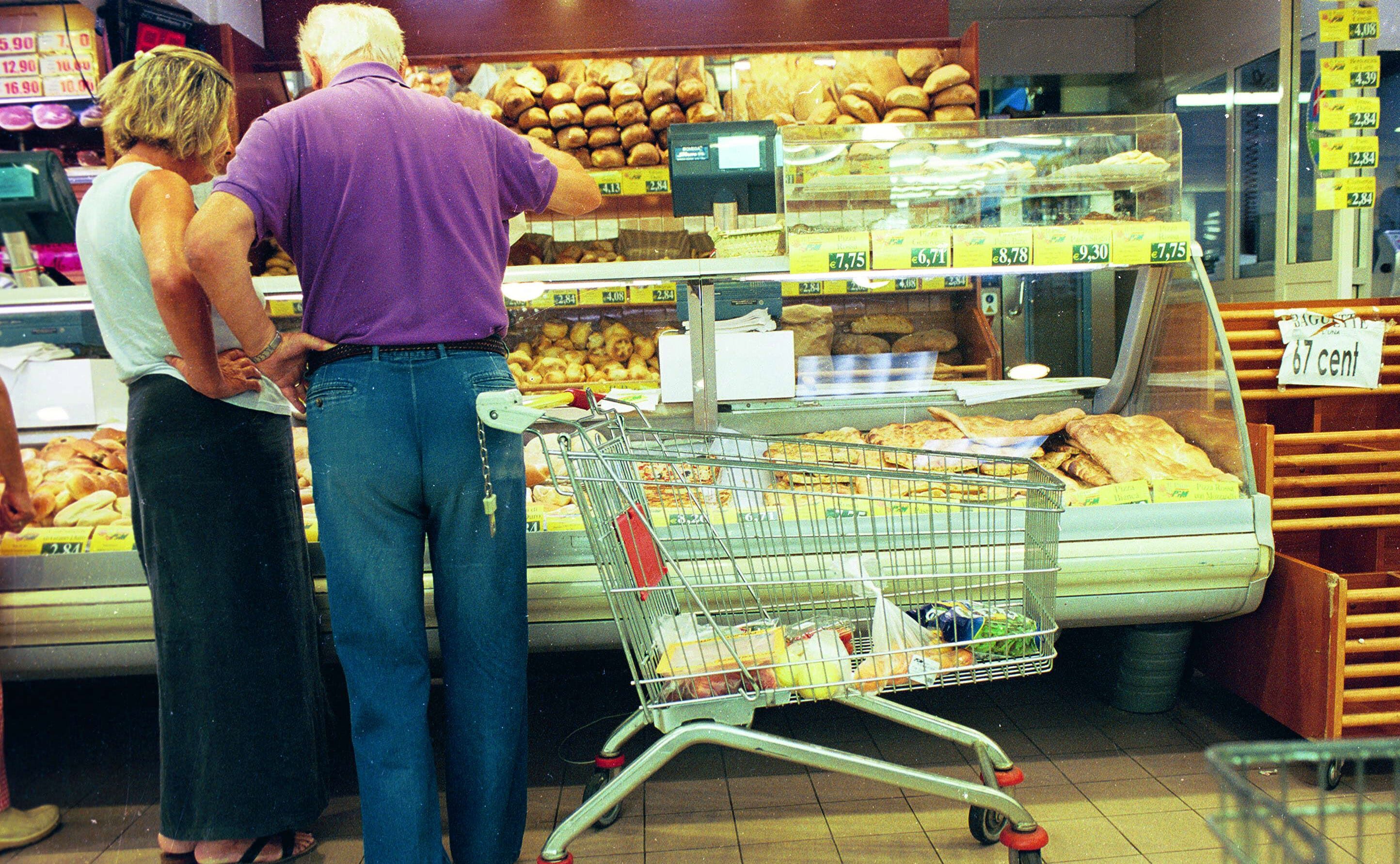 Il comparto alimentari continua a trainare la corsa dei prezzi