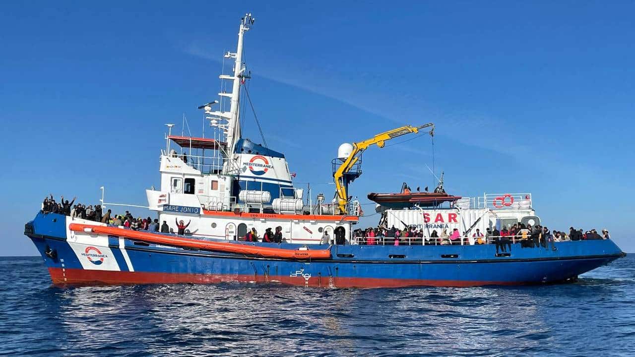 Divieto di salvare vite per la nave di salvataggio di Mediterranea