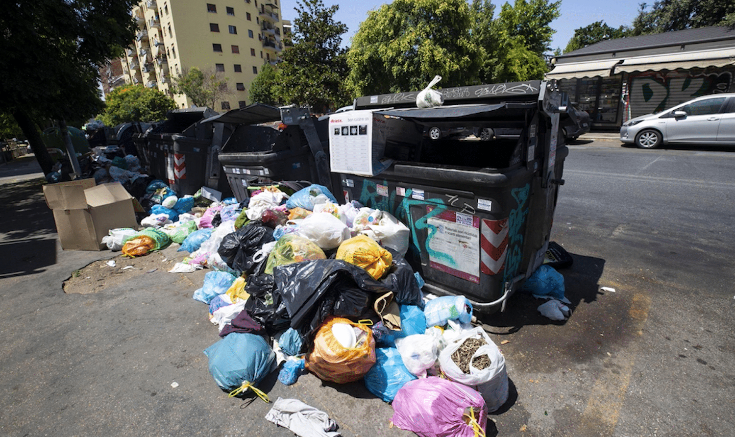 I rifiuti di Roma fanno scandalo anche sui giornali tedeschi