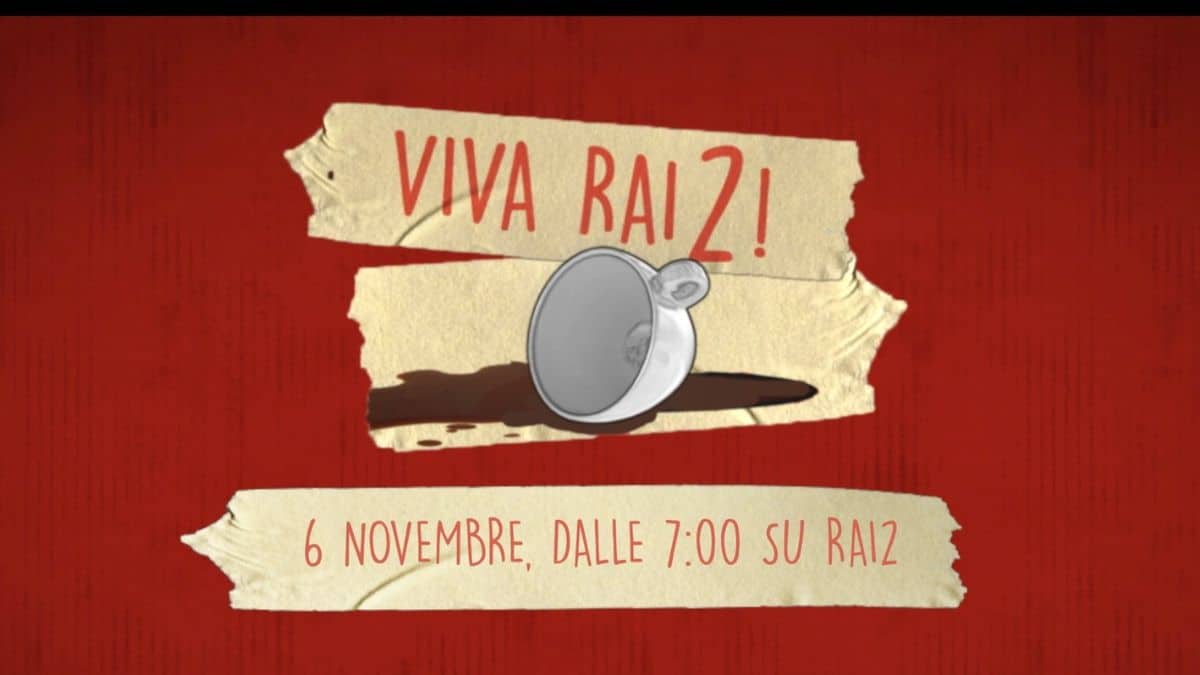 Viva Rai2, chi è l’ospite della prima puntata e la sigla di chiusura del programma