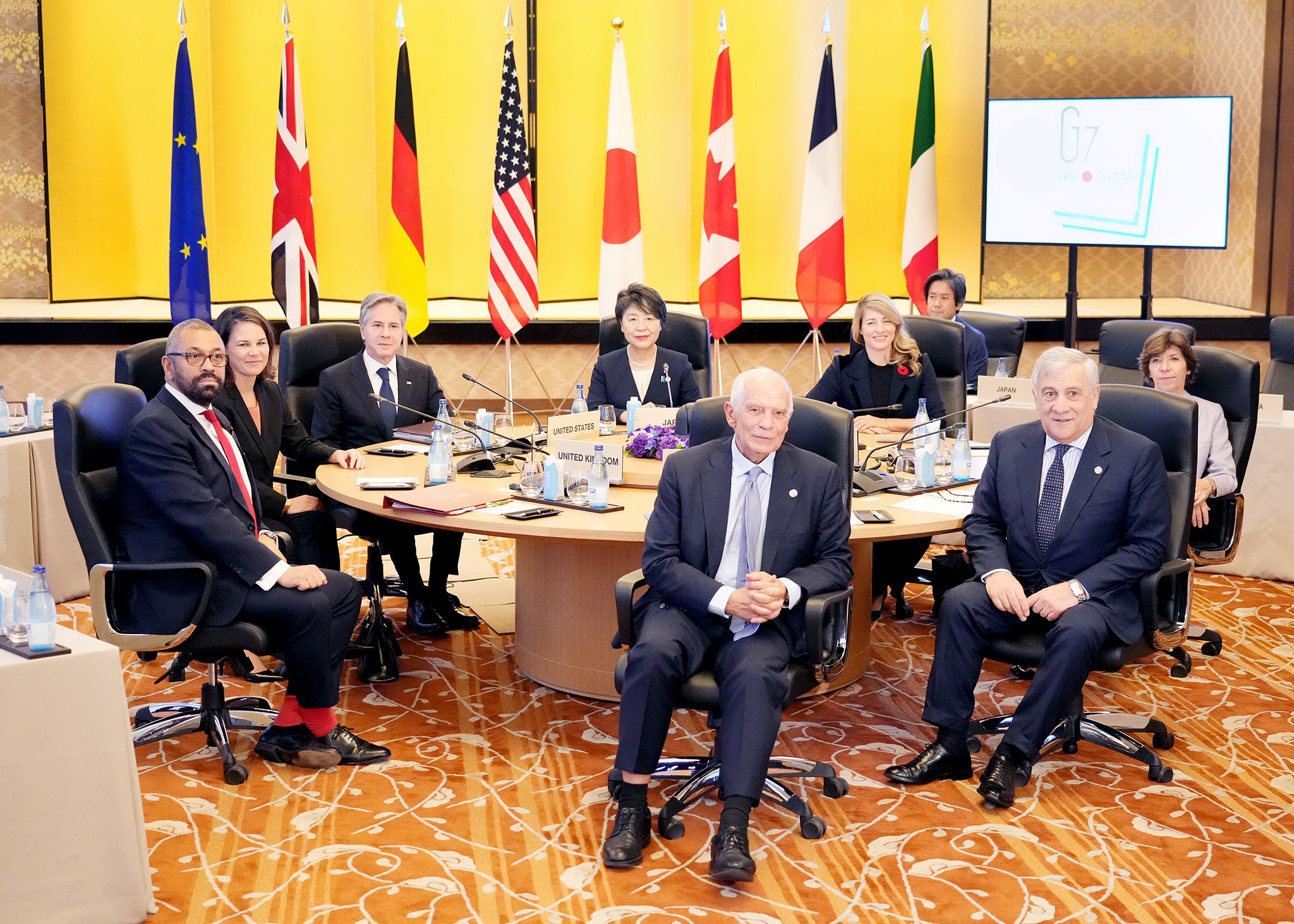 I ministri degli Esteri del G7 trovano l’accordo su Gaza: “Soluzione dei due Stati è l’unica via”