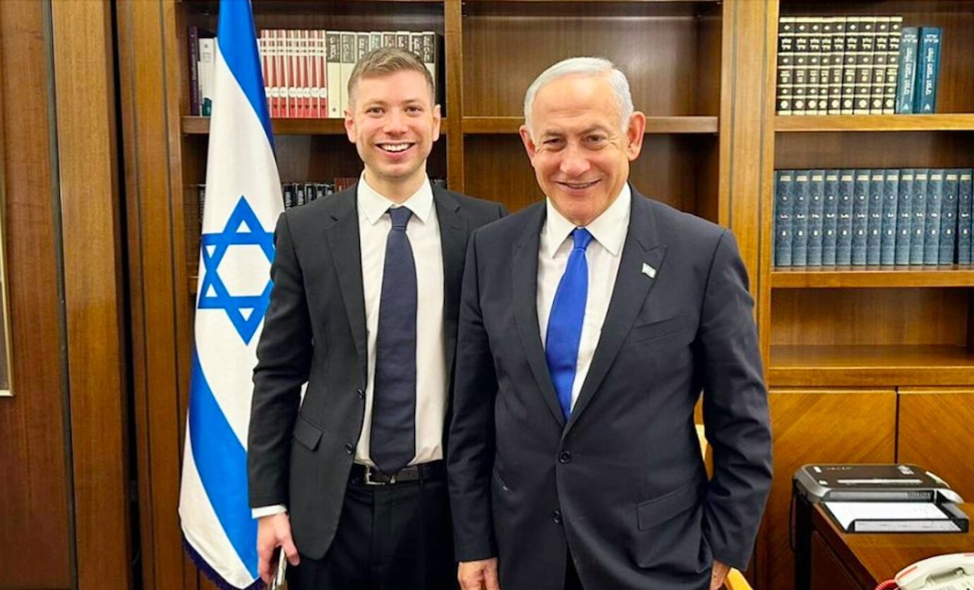 I figli di Israele al fronte, Netanyahu jr. a Miami